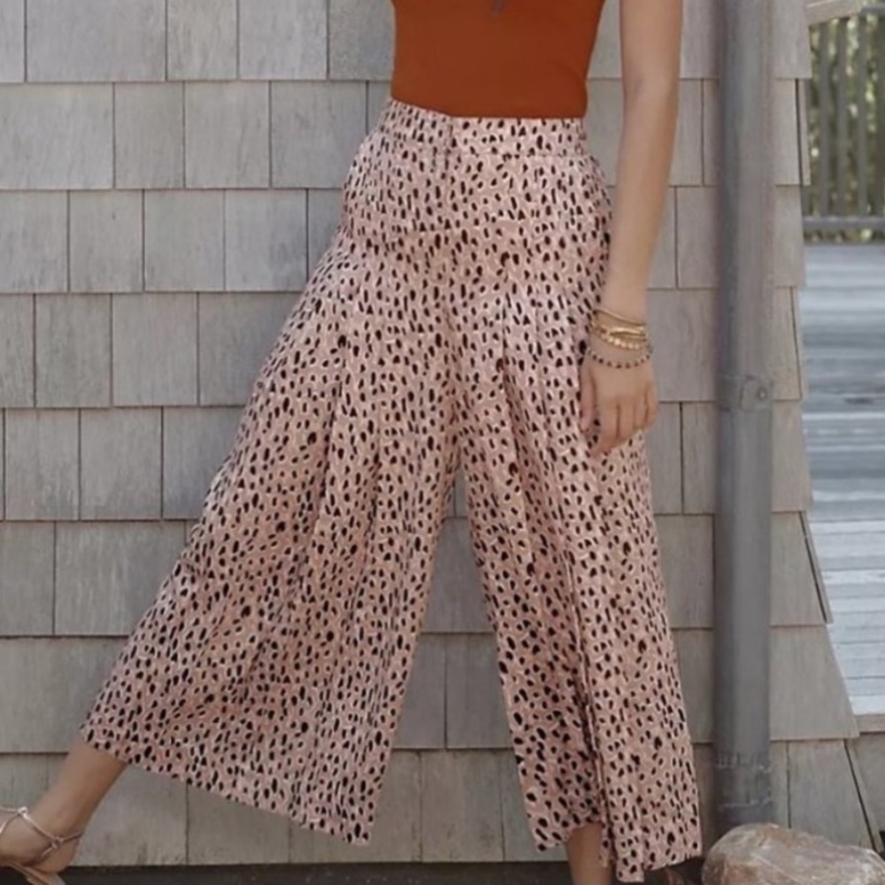 Anthro palazzo pants